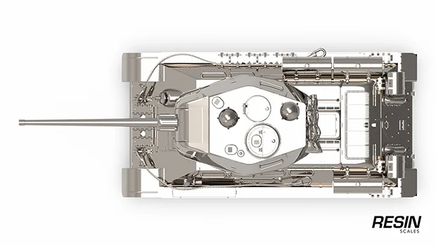 T-34-85 Soviet medium tank 1:35 scale resin kit